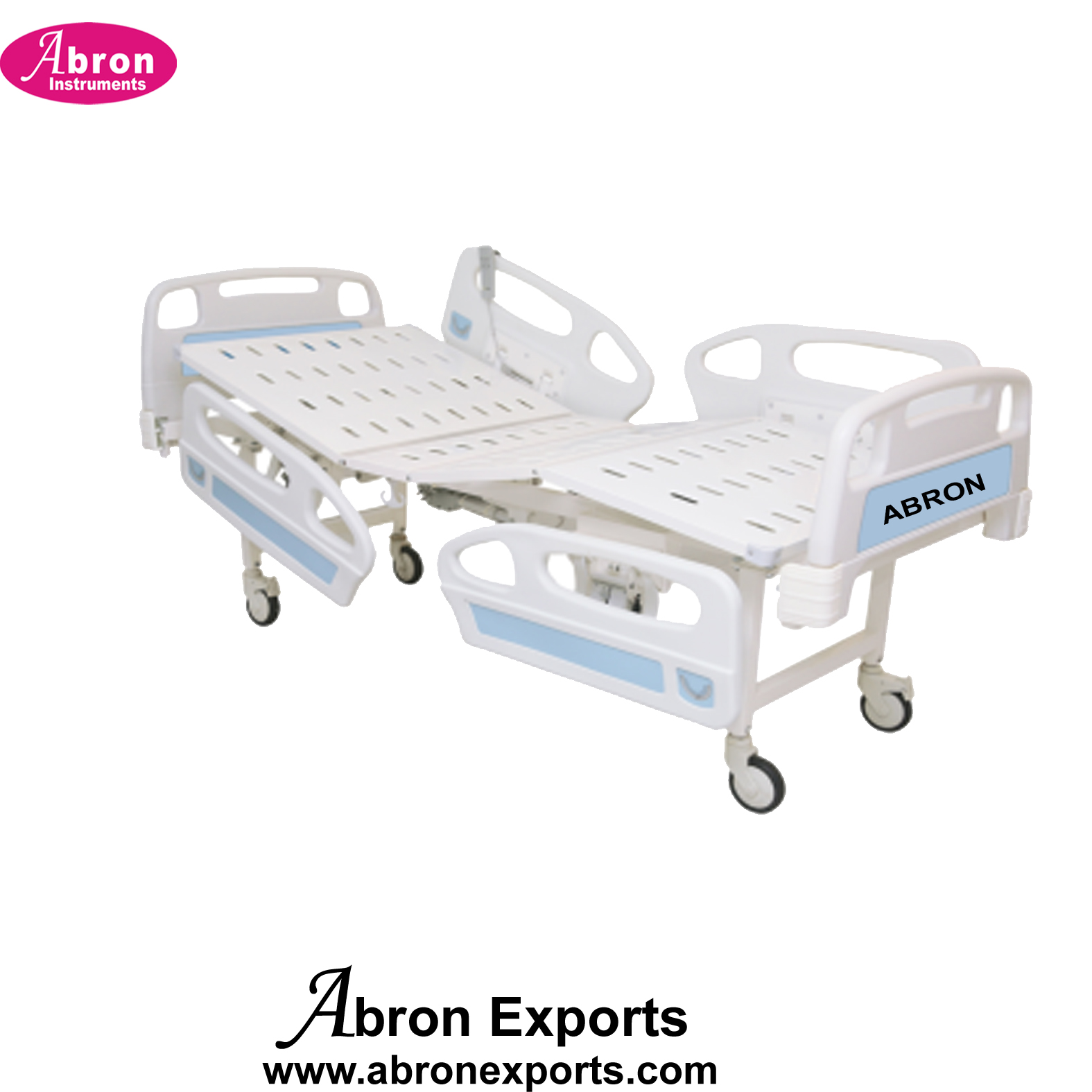 Patient Stretcher Electric with Fowler Bed 2 function 4 Wheel Electric Motor Hospital Furniture U84 Abron ABM-2261SE2 